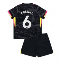 Maglia Calcio Chelsea Levi Colwill #6 Terza Divisa Bambino 2024-25 Manica Corta (+ pantaloncini)